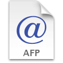 Иконка формата файла afploc