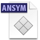 Иконка формата файла ansym