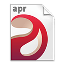 Иконка формата файла apr