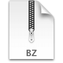 Иконка формата файла bzip