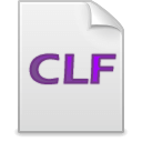 Иконка формата файла clf