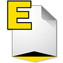 Иконка формата файла edf