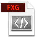 Иконка формата файла fxg