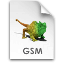 Иконка формата файла gsm