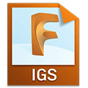 Иконка формата файла igs