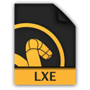 Иконка формата файла lxe