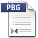 Иконка формата файла pbg