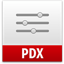 Иконка формата файла pdx