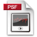 Иконка формата файла psf