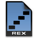 Иконка формата файла rex