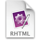 Иконка формата файла rhtml
