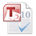 Иконка формата файла t2ks