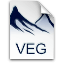 Иконка формата файла veg