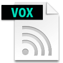 Иконка формата файла vox