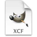 Иконка формата файла xcf