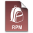 Иконка формата файла rpm