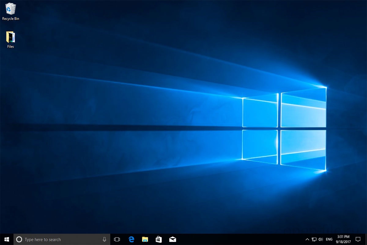Скриншот программы Microsoft Windows