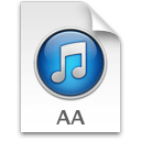Иконка формата файла aax