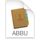Иконка формата файла abbu