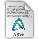 Иконка формата файла abw