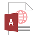 Иконка формата файла accdw