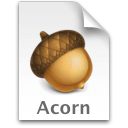 Иконка формата файла acorn