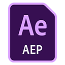 Иконка формата файла aep