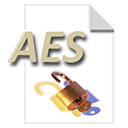 Иконка формата файла aes