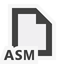 Иконка формата файла asm