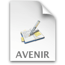 Иконка формата файла avenirproj