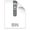 Иконка формата файла bin