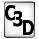 Иконка формата файла c3d