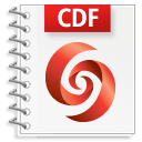 Иконка формата файла cdf