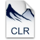 Иконка формата файла clr