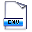 Иконка формата файла cnv