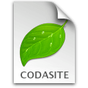 Иконка формата файла codasite