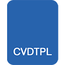 Иконка формата файла cvdtpl