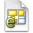 Иконка формата файла edrw