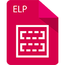 Иконка формата файла elp