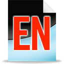 Иконка формата файла enl