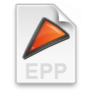 Иконка формата файла epp