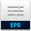 Иконка формата файла epr