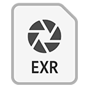 Иконка формата файла exr