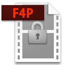Иконка формата файла f4p