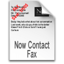 Иконка формата файла fax