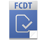 Иконка формата файла fcdt