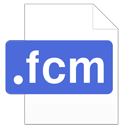 Иконка формата файла fcm