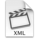 Иконка формата файла fcpxml