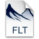 Иконка формата файла flt