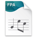 Иконка формата файла fpa